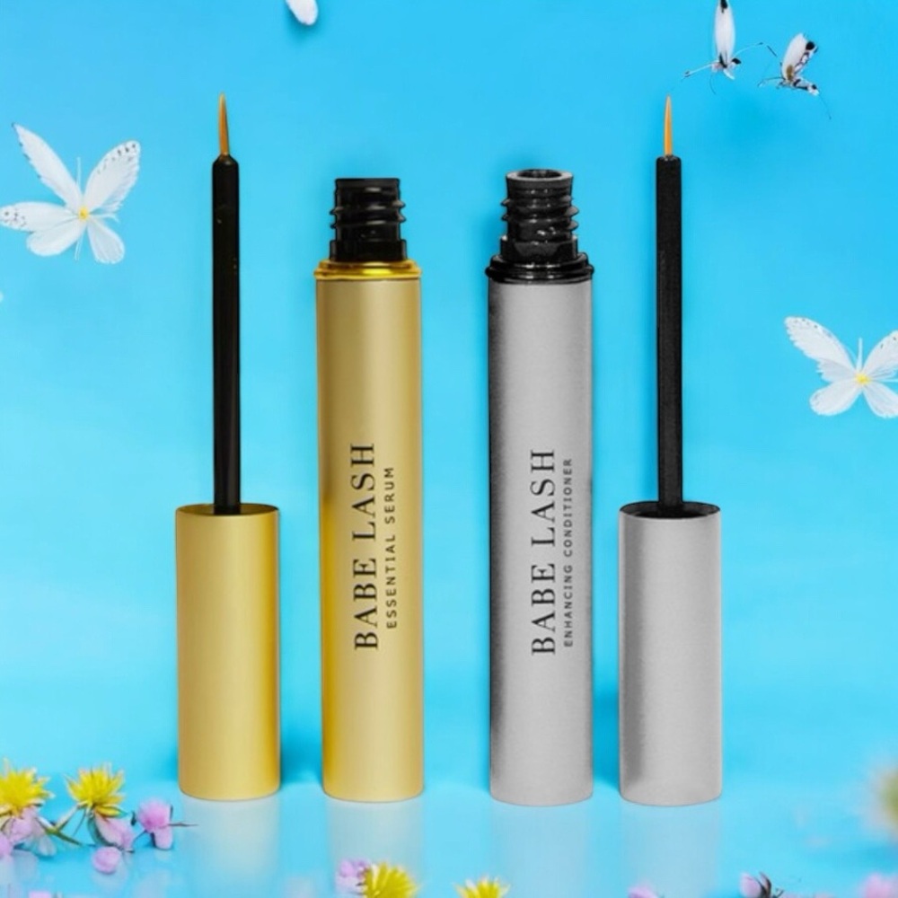 Babelash Lush & Luster Kit Essential Serum + Lash Conditioner NEW IN TIN SEALED